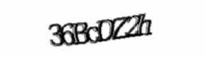 Security check image, please type the characters shown