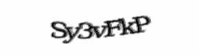 Security check image, please type the characters shown